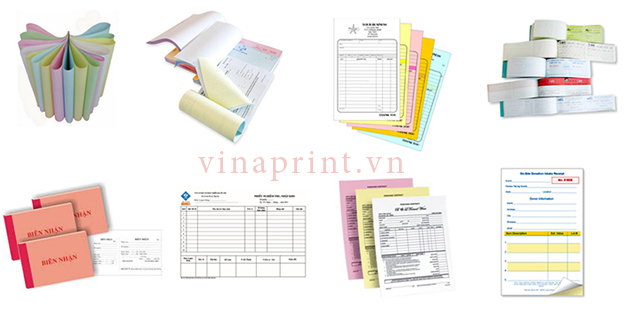 Quy trình đặt in hóa đơn bán lẻ tại Vinaprint